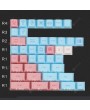 151 Keys Orignal Profile PBT Keycaps White Blue Pink Caps For Cherry Mechanical Keyboard