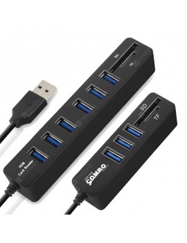 USB HUB 3.0 Multi USB Splitter 3.0 USB Hab SD TF Card Reader Multiple USB HUB for Computer Laptop