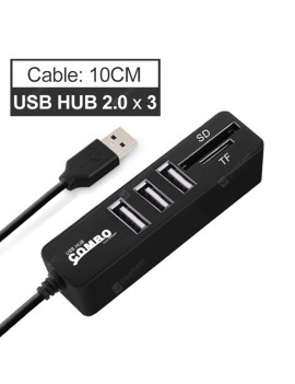 USB HUB 3.0 Multi USB Splitter 3.0 USB Hab SD TF Card Reader Multiple USB HUB for Computer Laptop