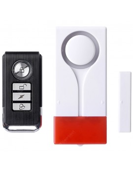 KS - SF18C Wireless Magnetic Door Sound-light Alarm Remote Control Indoor Security Sensor