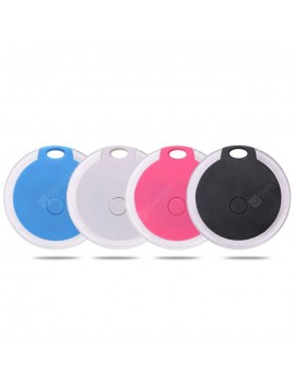 Mini GPS Tracker Round Hidden Small Portable Tracking Device Bluetooth Intelligent Anti-lost Device