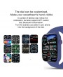 Smart Watches - N76 Smart Watch 7 Series Rightangle Metal Frame 44mm Double Button Bluetooth Call Smartwatch