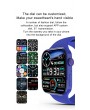 Smart Watches - N76 Smart Watch 7 Series Rightangle Metal Frame 44mm Double Button Bluetooth Call Smartwatch