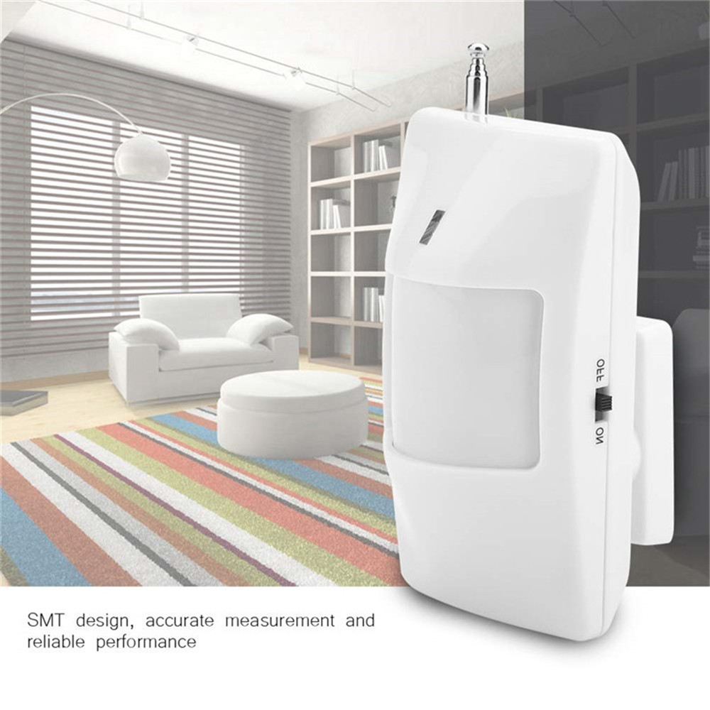 433MHz Wireless PIR Infrared Motion Detector Sensor Burglar Home Alarm System