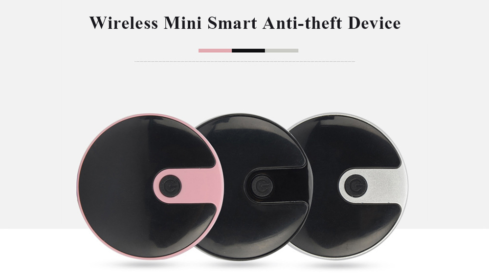 Wireless Mini Smart Anti-theft Device Alarm Bluetooth Tracker Locator Anti-lost Key Finder  - Black